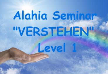 VERSTEHEN Alahia Seminar Level 1 als Einzelausbildung persönlich vor Ort