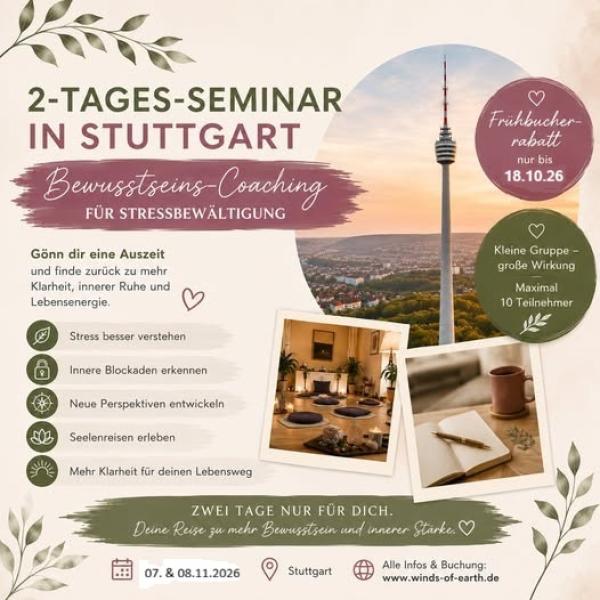 Metaphysisches Bewusstseins-Coaching mit Seelenreisen für Stressbewältigung und mehr...
